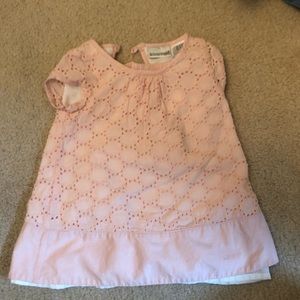 Gorgeous Blush Eyelette Dress